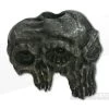 Schmuckatelli Gemini Twins Skull Bead Black Oxidized Pewter -Cheap Knife Accessories Store gtb