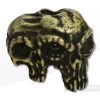 Schmuckatelli Gemini Twins Skull Bead Brass Oxidized Pewter 2 Schmuckatelli Gemini Twins Skull Bead Brass Oxidized Pewter -Cheap Knife Accessories Store gtrbo
