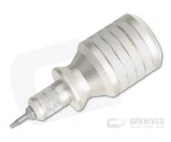 Scout Leather Co. Hex Bit Driver Stubby Silver Aluminum