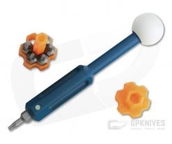 Audacious Concept Titanium Knife Tool V3.0 Bit Driver Set Suomi Blue KT3-TIT-FIN