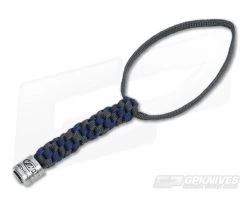 Zero Tolerance Lanyard Gray and Blue