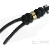 Chris Reeve Large Inkosi Lanyard Black with Gold Bead -Cheap Knife Accessories Store lin 7002