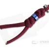 Chris Reeve Large Inkosi Lanyard Burgundy with Blue Bead -Cheap Knife Accessories Store lin 7005 1
