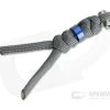 Chris Reeve Large Inkosi Lanyard Charcoal with Blue Bead -Cheap Knife Accessories Store lin 7009 1