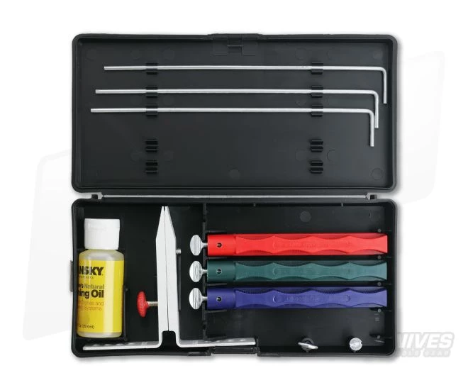 Lansky Standard 3-Stone Knife Sharpening System LKC03 3 Lansky Standard 3-Stone Knife Sharpening System LKC03