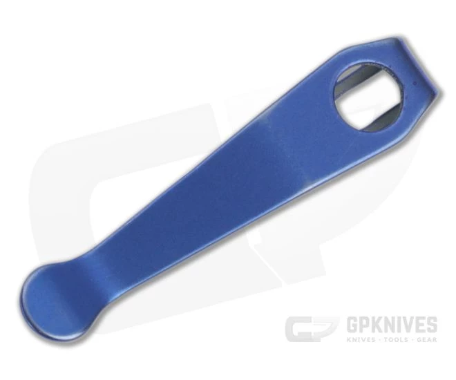 Lynch Northwest Spyderco Blue Ano Standard Wire Clip Replacement Deep Carry Titanium Clip 3 Lynch Northwest Spyderco Blue Ano Standard Wire Clip Replacement Deep Carry Titanium Clip