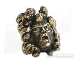 Lion Armory Medusa Bead Brass