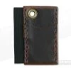 Hitch & Timber Micro Runt Brown Nut Leather EDC Slip & Pen Holder