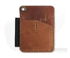 Hitch & Timber Mini Engineer Caddy English Tan Leather EDC Utility Wallet