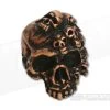 Schmuckatelli Mind Skull Bead Roman Copper Oxidized Pewter 1 Schmuckatelli Mind Skull Bead Roman Copper Oxidized Pewter -Cheap Knife Accessories Store mrco