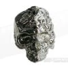Schmuckatelli Mind Skull Bead Split Finish Hematite/Rhodium Plated Pewter 1 Schmuckatelli Mind Skull Bead Split Finish Hematite/Rhodium Plated Pewter -Cheap Knife Accessories Store msfhr