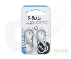 Nite Ize Innovation S-Biner #1 Stainless Steel Two Pack