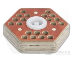 Audacious Concept Hex21 Desktop Tool Holder Orange Plywood