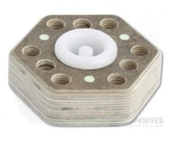 Audacious Concept Hex9 Desktop Tool Holder Brown Plywood