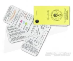 ESEE Pocket Navigation/Survival Card Set w/Notebook -Cheap Knife Accessories Store pocket nav cards 4