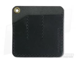 Hitch & Timber Pocket Pack Triple Slip EDC Organizer Black Leather