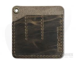 Hitch & Timber Pocket Pack Triple Slip EDC Organizer Crazy Horse Leather