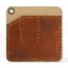 Hitch & Timber Pocket Pack Triple Slip EDC Organizer English Tan Leather -Cheap Knife Accessories Store pocketpack et