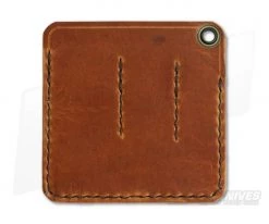 Hitch & Timber Pocket Pack Triple Slip EDC Organizer English Tan Leather -Cheap Knife Accessories Store pocketpack et 2