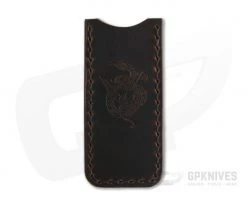 Hitch & Timber Proper Slip No Loop Brown Nut Leather EDC Slip -Cheap Knife Accessories Store proper slip nl bn 2