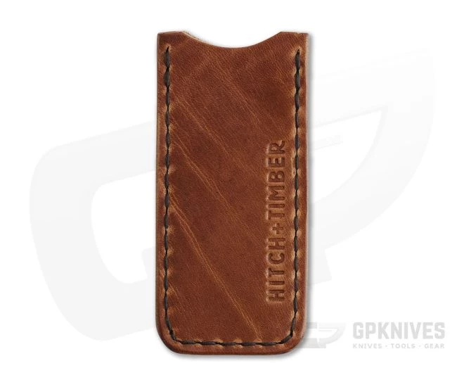 Hitch & Timber Proper Slip No Loop English Tan Leather EDC Slip 3 Hitch & Timber Proper Slip No Loop English Tan Leather EDC Slip