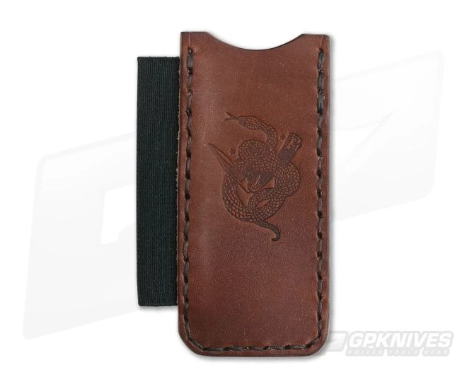 Hitch & Timber Proper Slip Chestnut Leather EDC Slip & Pen Holder 4 Hitch & Timber Proper Slip Chestnut Leather EDC Slip & Pen Holder - Image 2