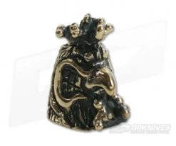 Lion Armory Mad Rooster Bead Brass