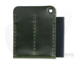 Hitch & Timber Runt 2.0 Antique Green Leather EDC Slip & Pen Holder -Cheap Knife Accessories Store runt 2 ag 2