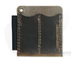 Hitch & Timber Runt 2.0 XL Crazy Horse Leather EDC Slip & Pen Holder