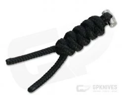 Chris Reeve Small Sebenza 31 Lanyard Black with Silver Pin