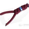 Chris Reeve Small Sebenza 31 Lanyard Burgundy with Blue Bead -Cheap Knife Accessories Store s31 7021 1