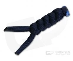 Chris Reeve Small Sebenza 31 Lanyard Midnight with Blue Pin