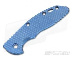 Hinderer Knives Stonewash Blue Titanium Handle Scale for XM-18 3.5" Textured