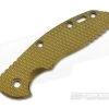 Hinderer Knives Bronze Titanium Handle Scale for XM-18 3.5" Textured -Cheap Knife Accessories Store scale35 ti brz 1