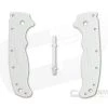 Demko Knives AD20.5 Replacement Scales - White FRN -Cheap Knife Accessories Store scales white 1