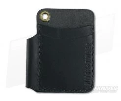Hitch & Timber Scrawllet EDC Utility Wallet Pen Holder Black Leather