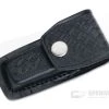 Leather Belt Pouch 3" Black -Cheap Knife Accessories Store sh200 2