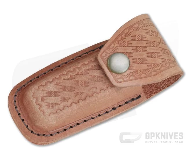 Leather Belt Pouch 4" Tan 3 Leather Belt Pouch 4" Tan