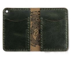 Hitch & Timber Sheepshank Bi-fold Wallet Antique Green Leather -Cheap Knife Accessories Store sheepshank ag 2