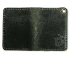 Hitch & Timber Sheepshank Bi-fold Wallet Antique Green Leather -Cheap Knife Accessories Store sheepshank ag 3
