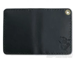 Hitch & Timber Sheepshank Black Leather Bifold Wallet -Cheap Knife Accessories Store sheepshank bk 3