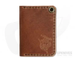 Hitch & Timber Sheepshank Bi-fold Wallet English Tan Leather