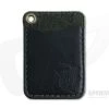 Hitch & Timber Short Fold Card Wallet Black Leather -Cheap Knife Accessories Store shortfold bk