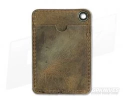 Hitch & Timber Short Fold Card Wallet Crazy Horse Leather -Cheap Knife Accessories Store shortfold ch 2