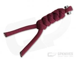 Chris Reeve Small Inkosi Lanyard Burgundy