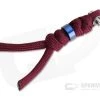 Chris Reeve Small Inkosi Lanyard Burgundy with Blue Bead -Cheap Knife Accessories Store sin 7005 1