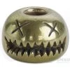 Audacious Concept Smiley Bead Medium Brass Lanyard Bead SMM-BRS-STW 2 Audacious Concept Smiley Bead Medium Brass Lanyard Bead SMM-BRS-STW -Cheap Knife Accessories Store smm brs stw