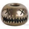 Audacious Concept Smiley Bead Medium Bronze Lanyard Bead SMM-BRZ-STW -Cheap Knife Accessories Store smm brz stw