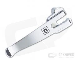 Clip & Carry SwissQlip Chrome 91mm Victorinox Stainless Steel Pocket Clip SQLIP91-CHR