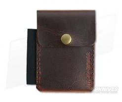 Hitch & Timber Surveyor Autumn Harvest Leather Brass Snap Wallet